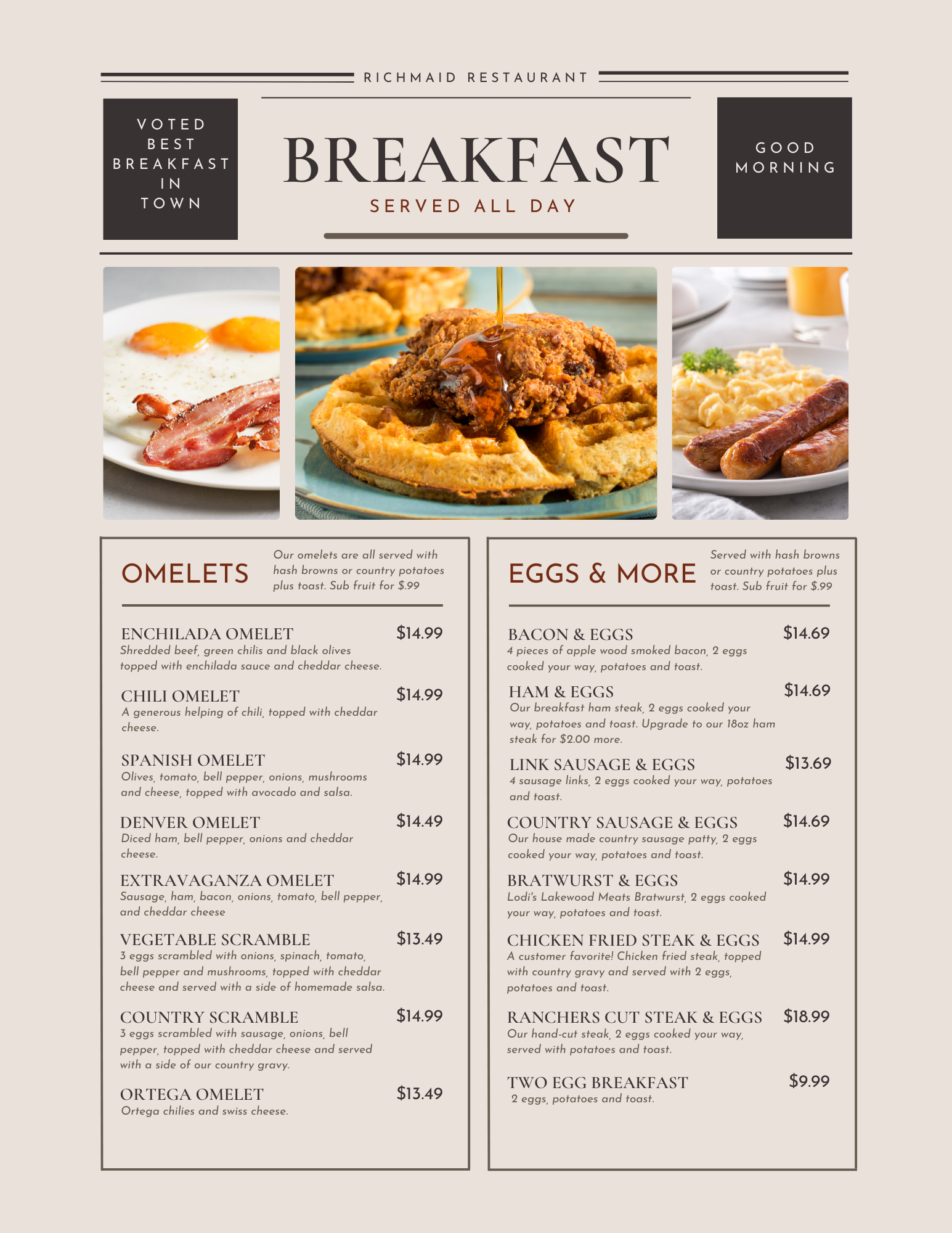 Breakfast Page 1